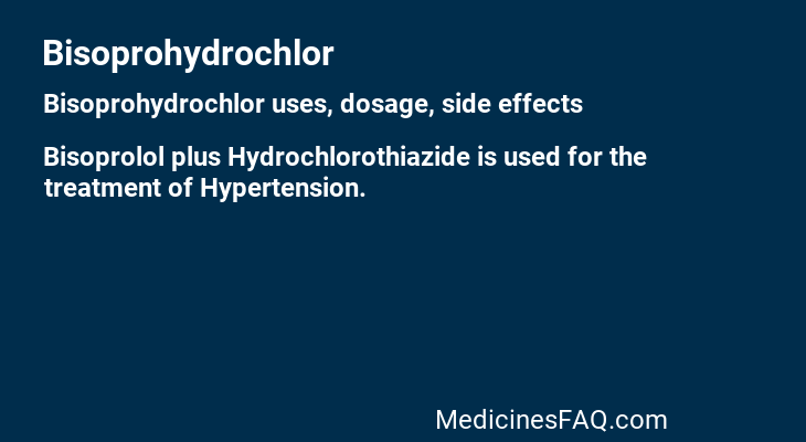 Bisoprohydrochlor