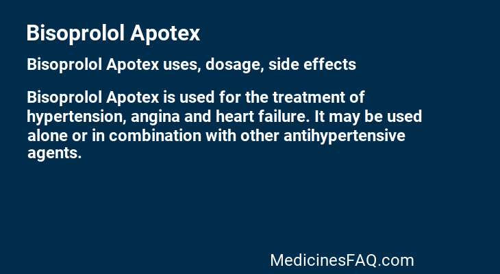 Bisoprolol Apotex