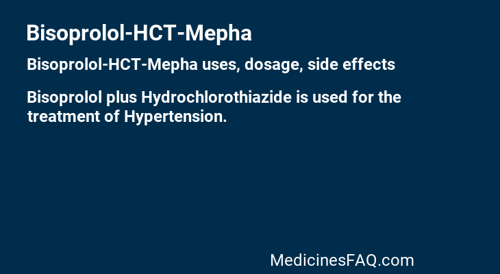 Bisoprolol-HCT-Mepha
