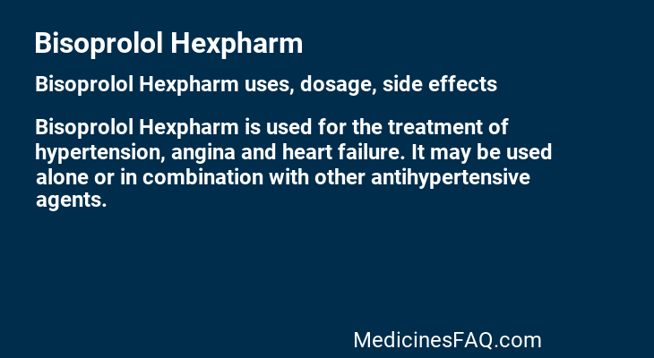 Bisoprolol Hexpharm