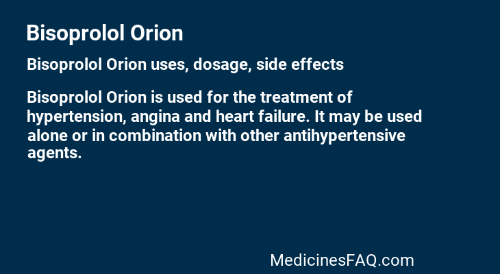 Bisoprolol Orion