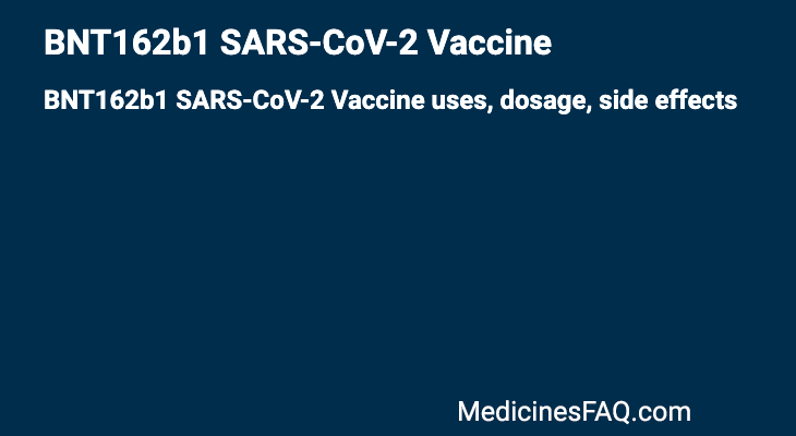 BNT162b1 SARS-CoV-2 Vaccine