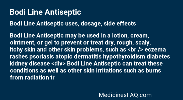 Bodi Line Antiseptic