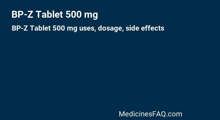 BP-Z Tablet 500 mg