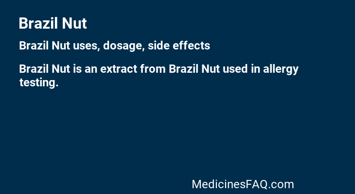 Brazil Nut