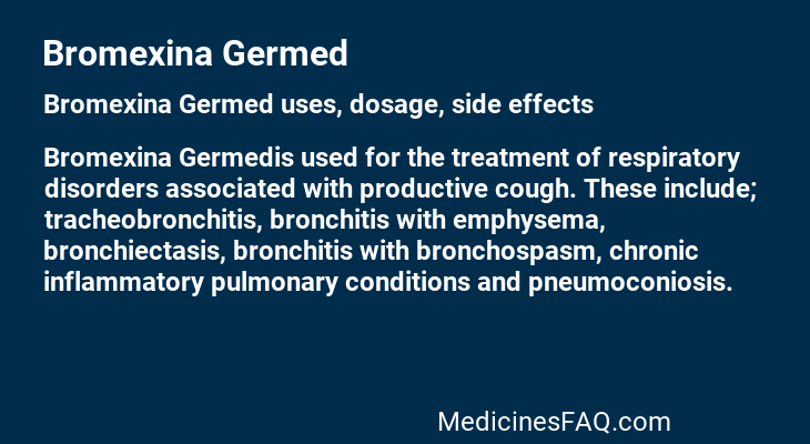 Bromexina Germed