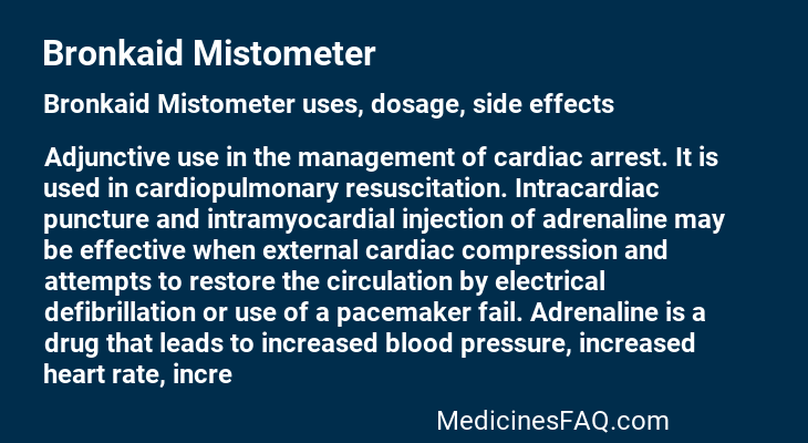 Bronkaid Mistometer