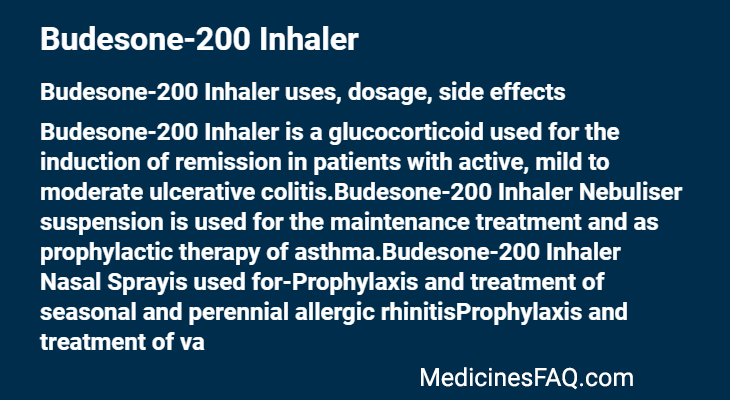 Budesone-200 Inhaler