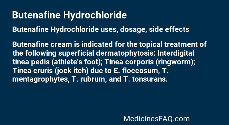 Butenafine Hydrochloride