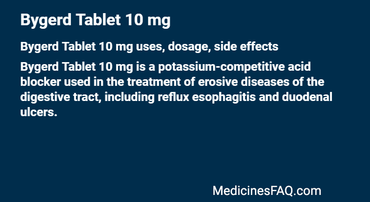 Bygerd Tablet 10 mg