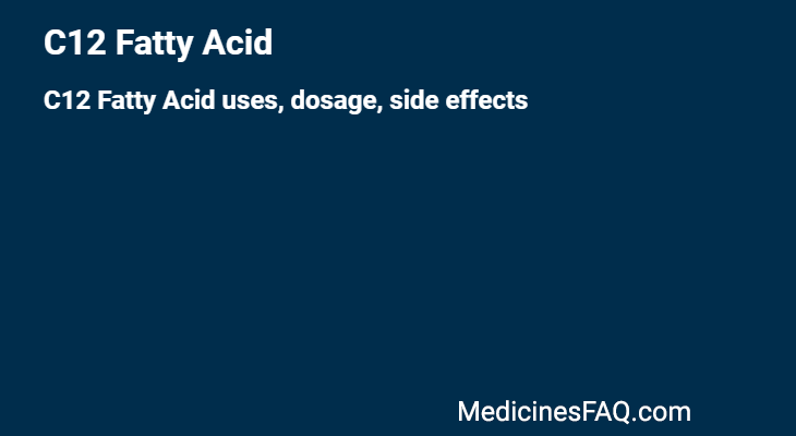 C12 Fatty Acid