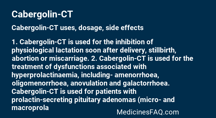 Cabergolin-CT