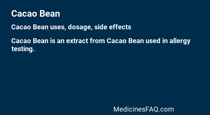 Cacao Bean
