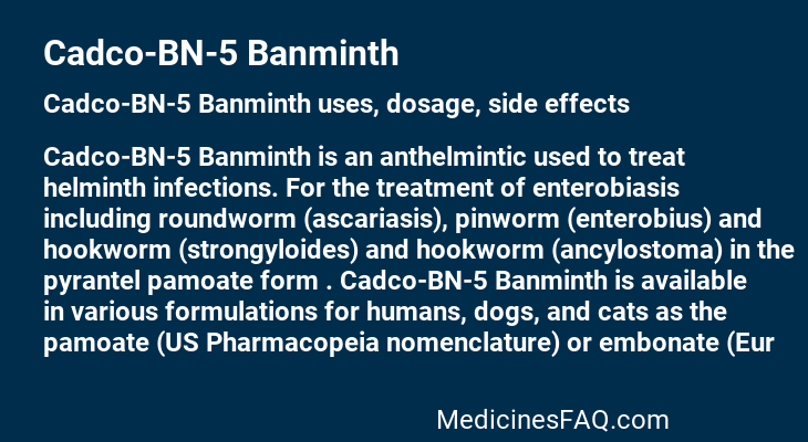 Cadco-BN-5 Banminth
