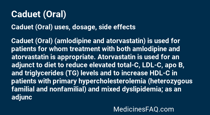 Caduet (Oral)