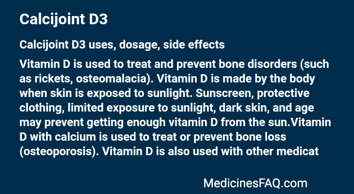 Calcijoint D3