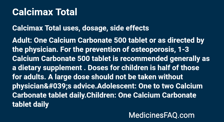 Calcimax Total