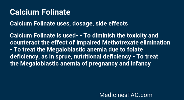 Calcium Folinate