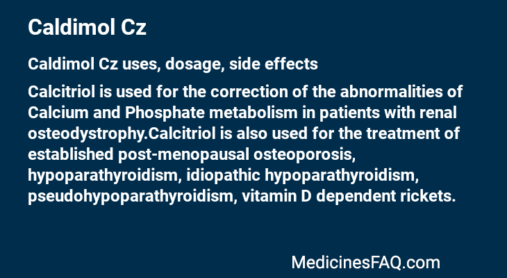 Caldimol Cz