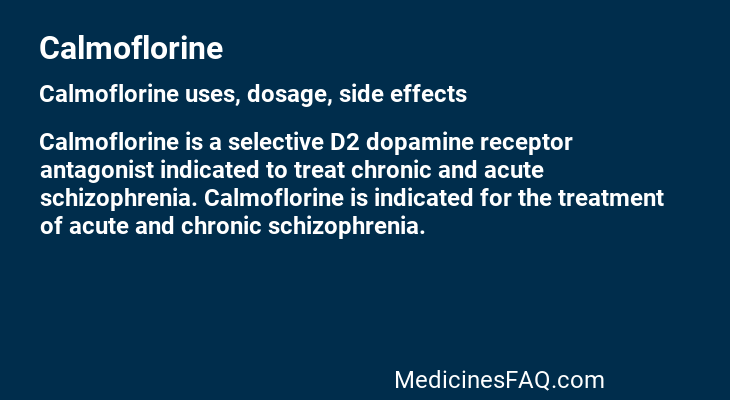 Calmoflorine