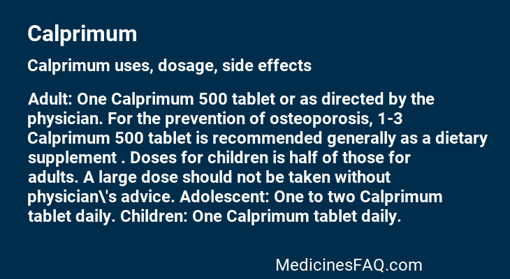 Calprimum