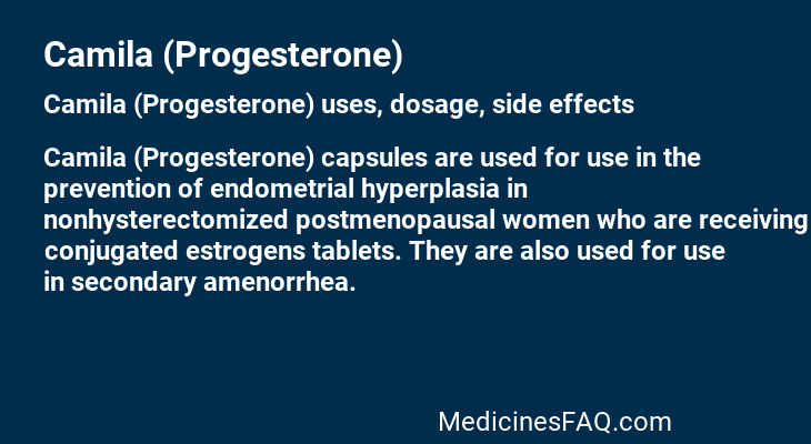 Camila (Progesterone)