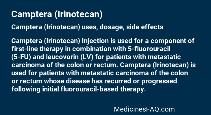 Camptera (Irinotecan)