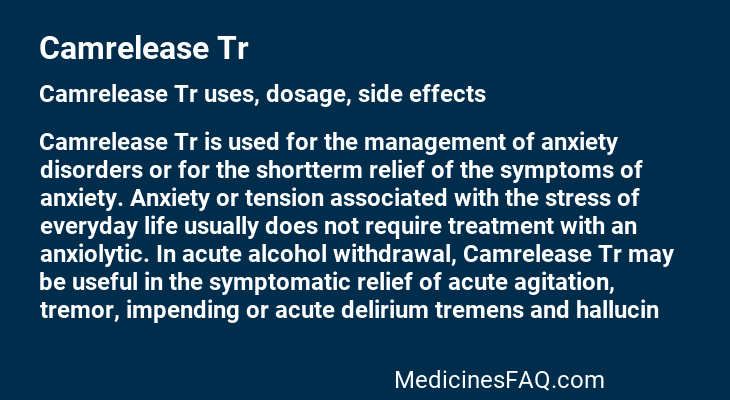 Camrelease Tr