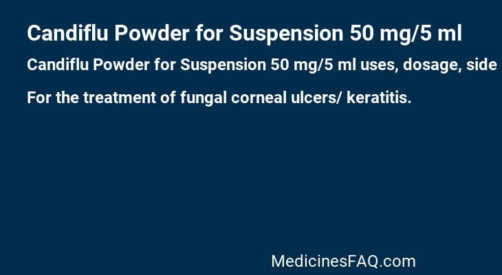 Candiflu Powder for Suspension 50 mg/5 ml