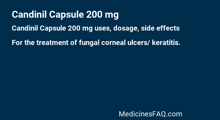 Candinil Capsule 200 mg