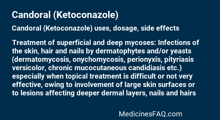 Candoral (Ketoconazole)