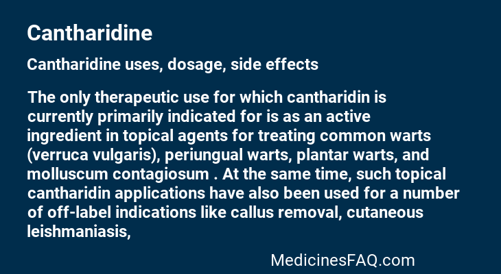 Cantharidine