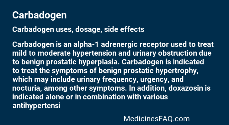 Carbadogen