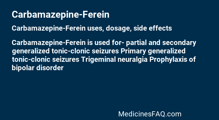 Carbamazepine-Ferein