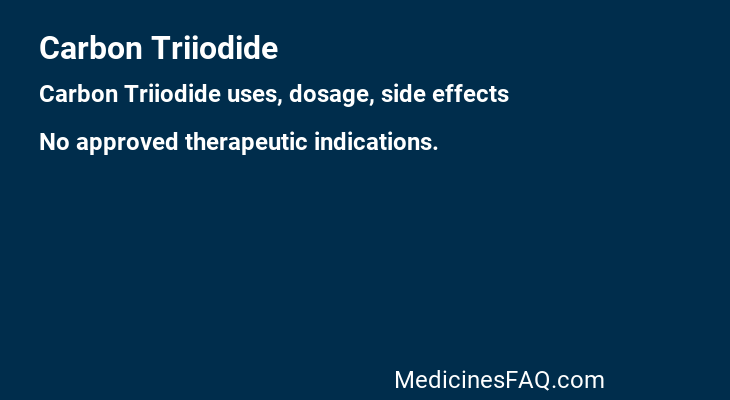 Carbon Triiodide