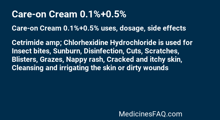 Care-on Cream 0.1%+0.5%