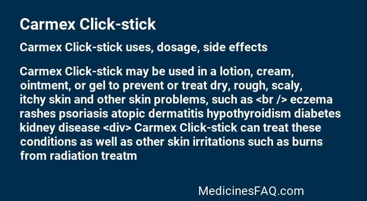 Carmex Click-stick