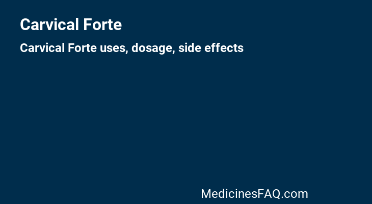 Carvical Forte