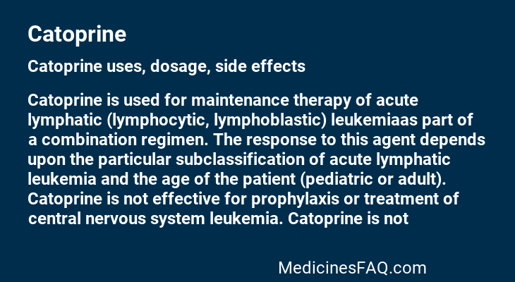 Catoprine