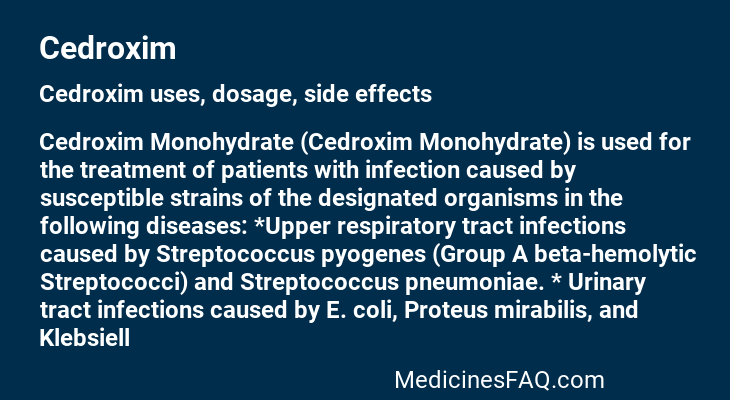 Cedroxim