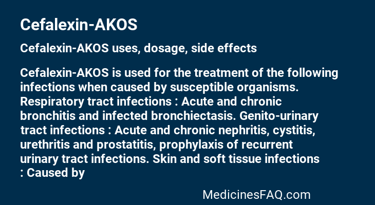 Cefalexin-AKOS