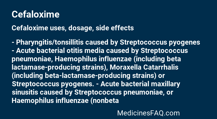 Cefaloxime