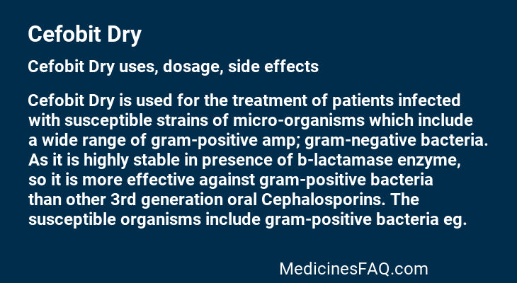 Cefobit Dry