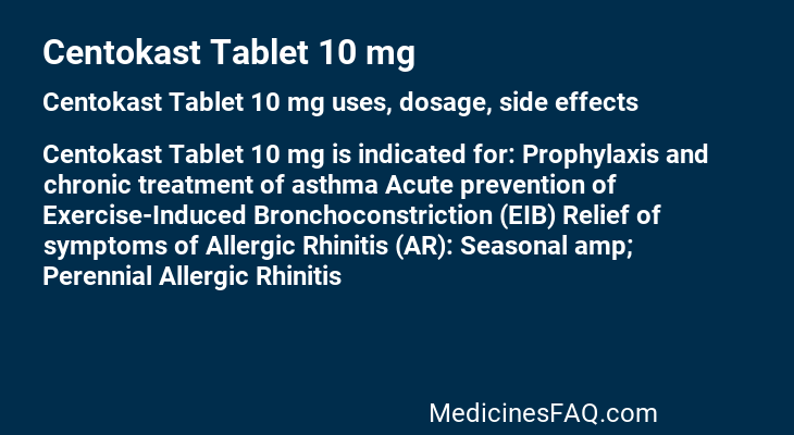 Centokast Tablet 10 mg