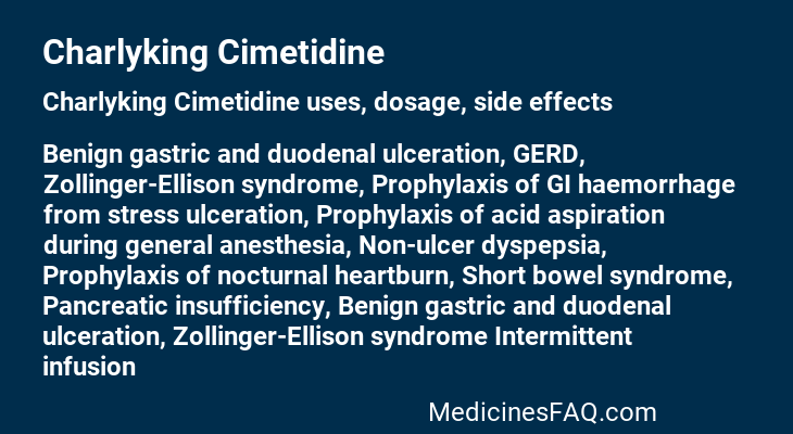 Charlyking Cimetidine