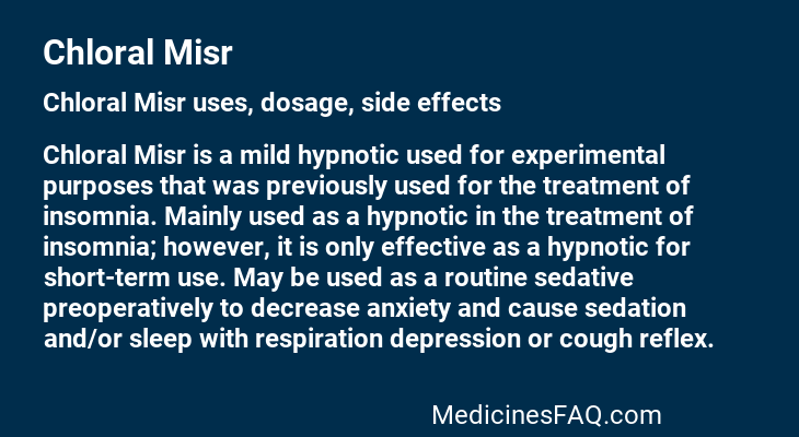 Chloral Misr