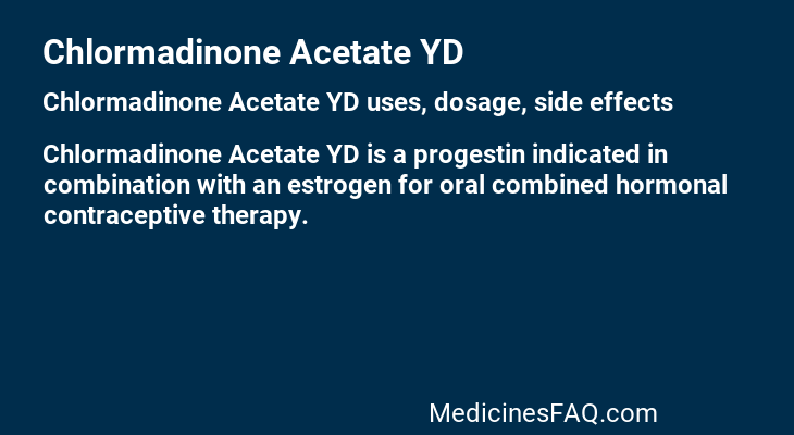 Chlormadinone Acetate YD