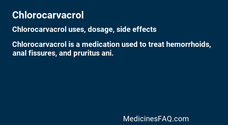 Chlorocarvacrol