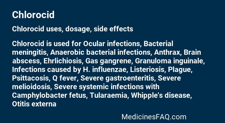 Chlorocid