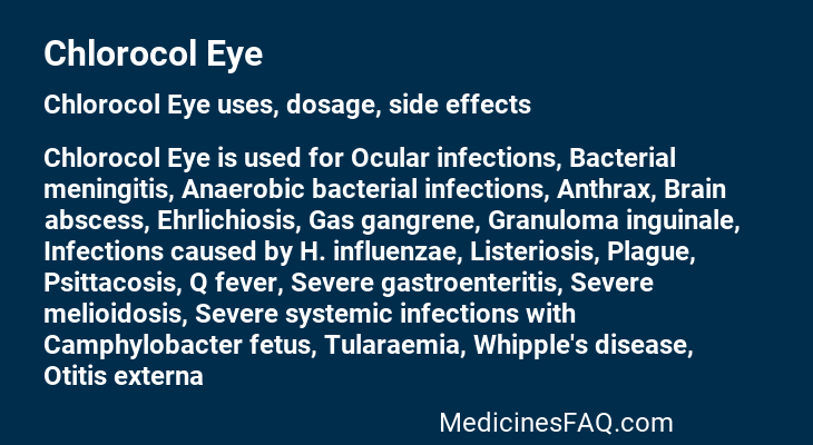 Chlorocol Eye